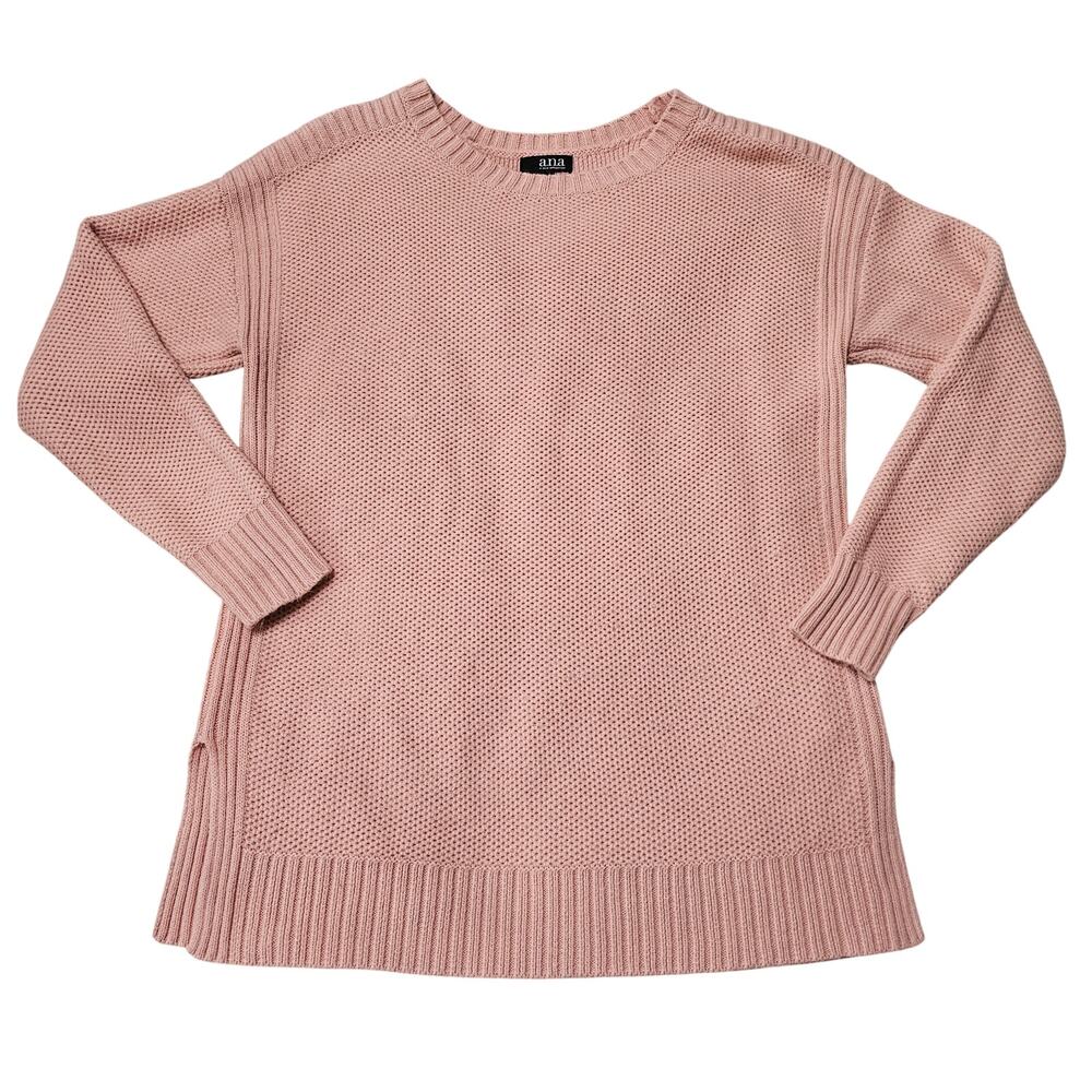 A.N.A. A New Approach Women’s Size L Dusty Pink Sweater Tunic